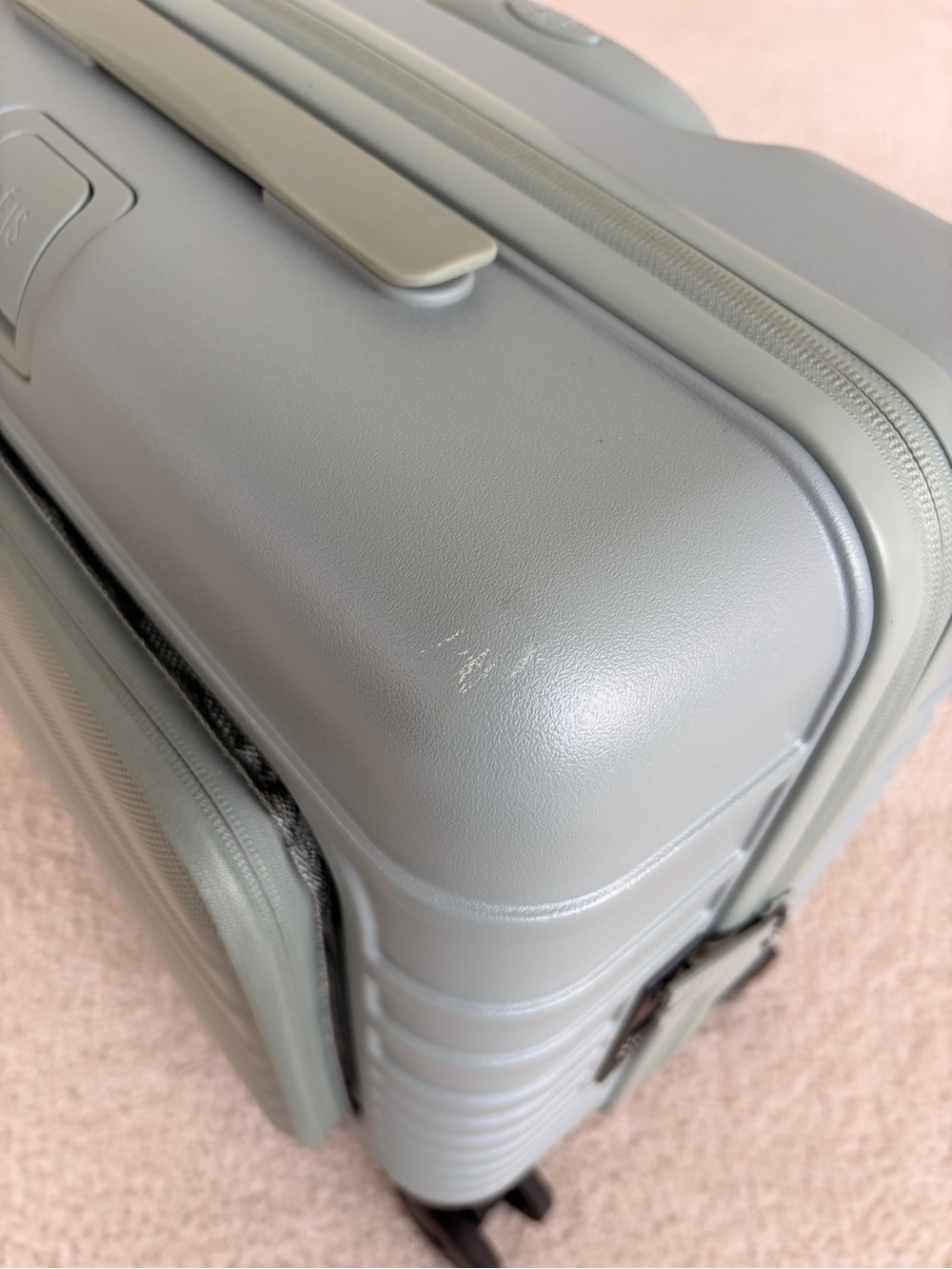 BÉIS Mini Roller Carry-On Under Seat Luggage Mint - Picture 5 of 11